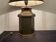 Vintage copper table lamp 70s
