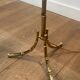 Bronze floor lamp in faux-bamboo style by the Baguès house.