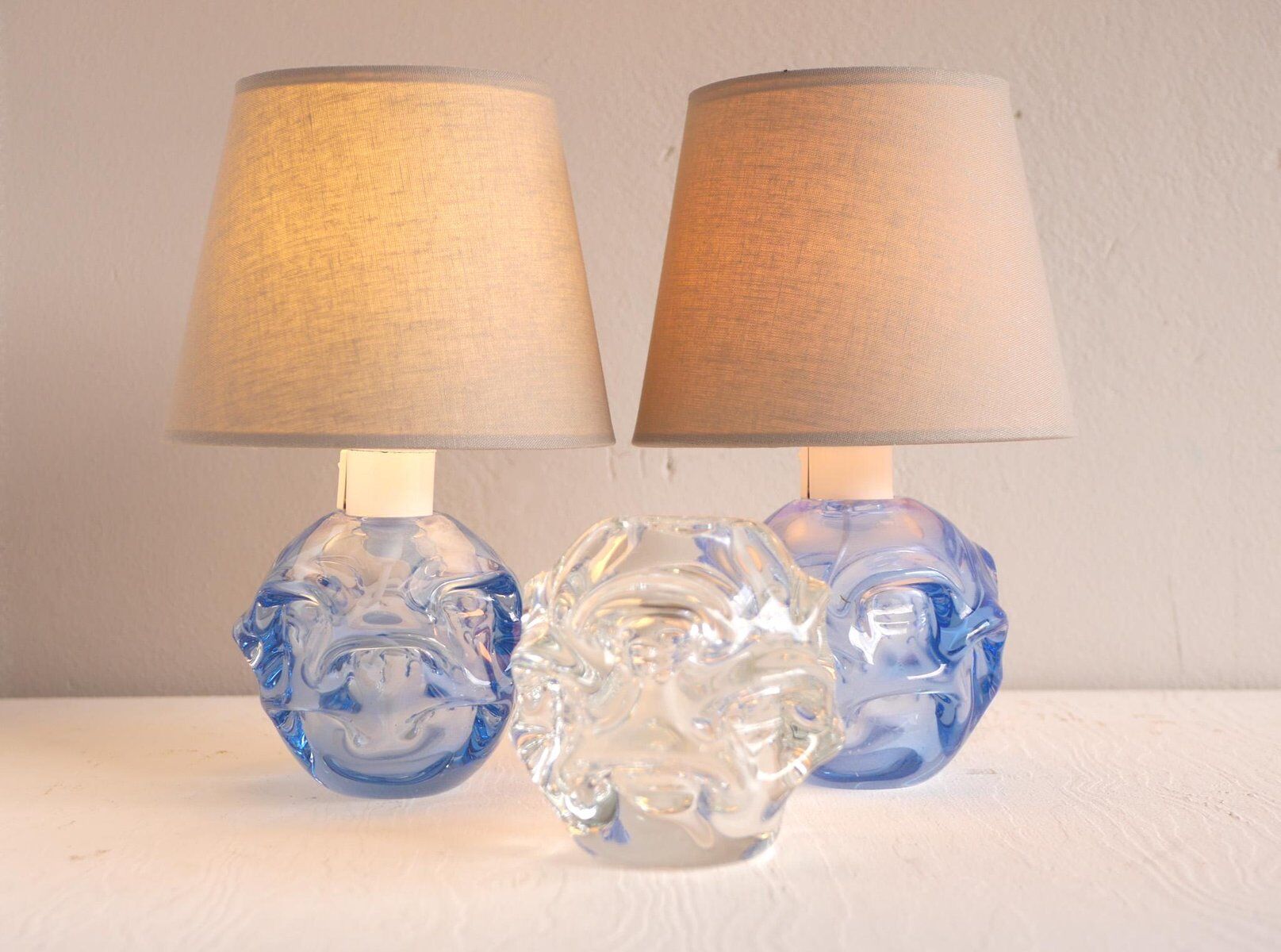 Table lamps by B. Augustsson for Åseda, set of 2