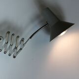 Industrial scissor lamp, 50's.