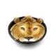 Mid-century lion ceramic plate / vide poche, Italy 1970s