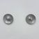 Mid-century design disc lamp, 1970s attributed to Charlotte Perriand for Les Arcs, set of 2