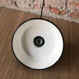 Vintage Industrial Factory Ceiling Lamp from Wikasy A23, 1960s