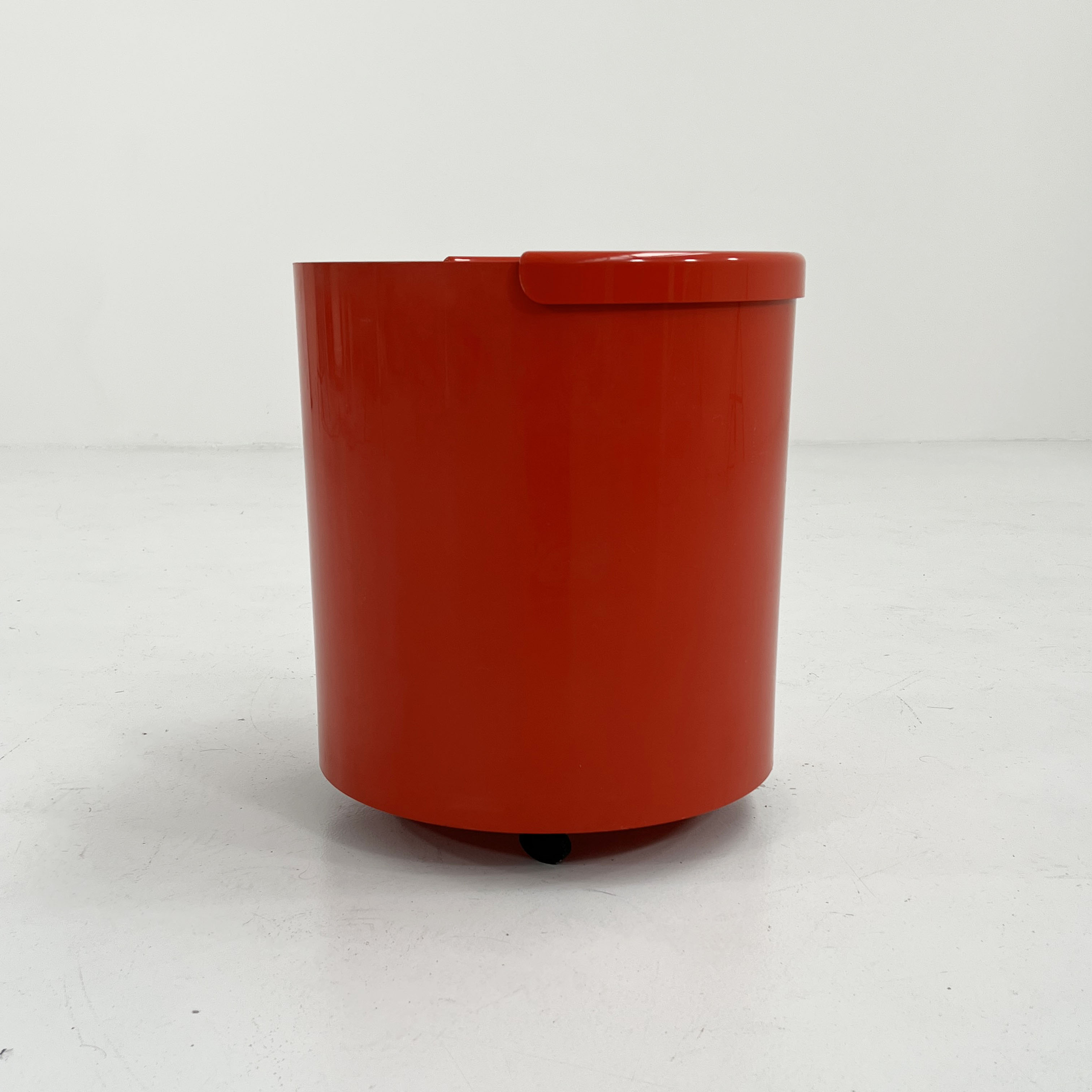 Red Robo side table by Joe Colombo for Elco, 1970