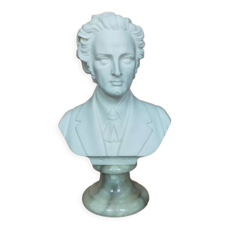 Bust of Chopin signed A.Giannelli