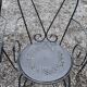 Set of garden chairs