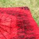 Tapis "space age". Décors psychédélique. Circa 1970.