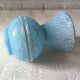 Small vintage light blue Clichy vase