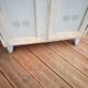 Vestiaire industriel vintage en bois