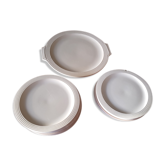 Art Deco dessert service