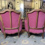 Paire de fauteuils de style Louis XV