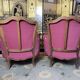 Pair of armchairs Louis XV style