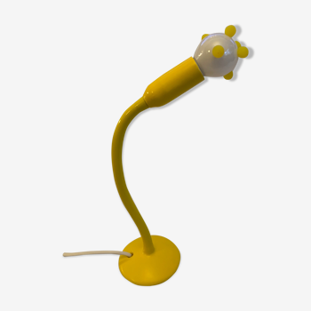 Octopus Axis Paris articulated yellow lamp 1990