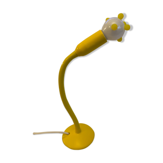 Lampe jaune articulée Octopus Axis Paris 1990