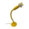 Lampe jaune articulée Octopus Axis Paris 1990