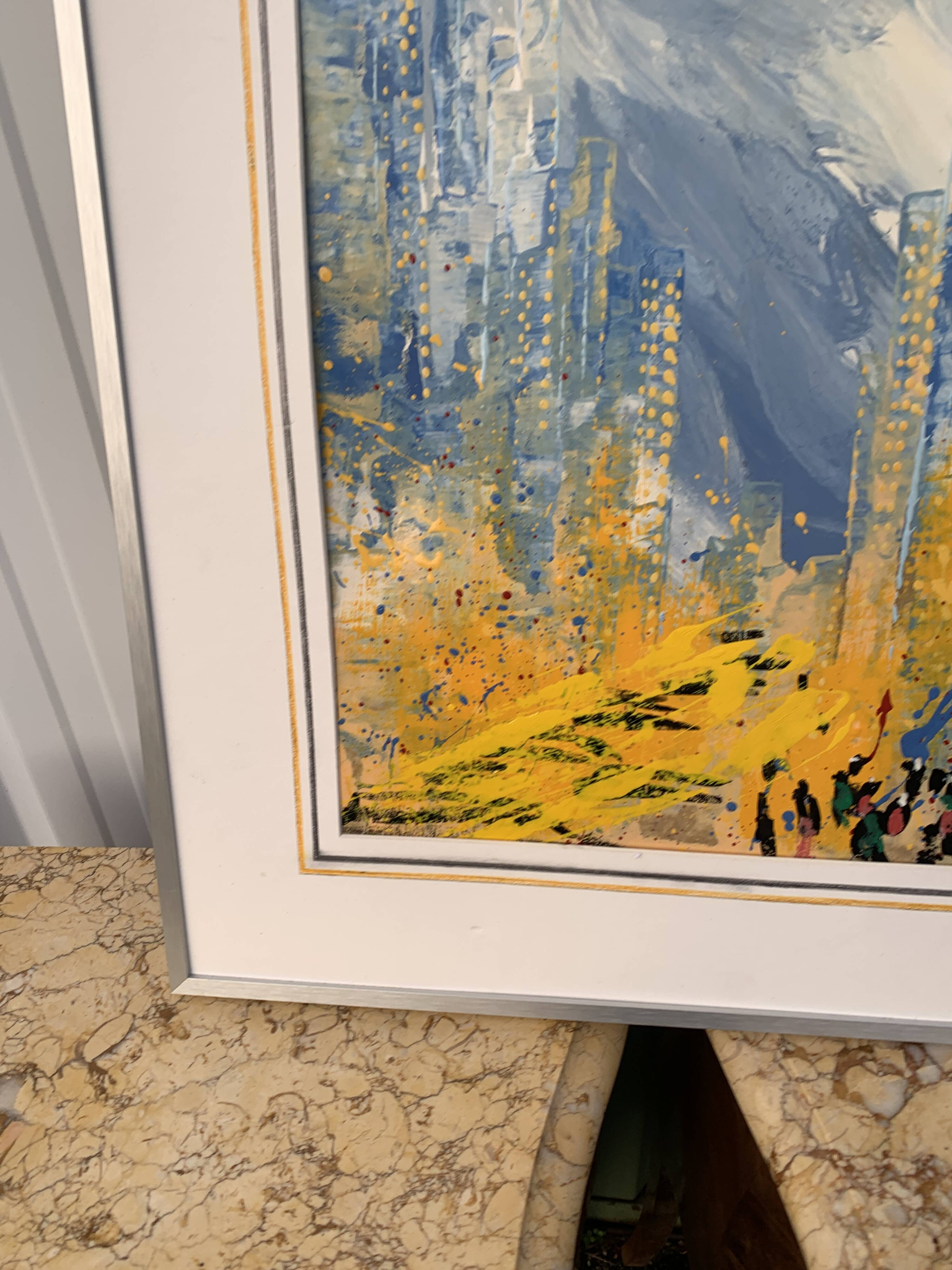 Contemporary abstract painting