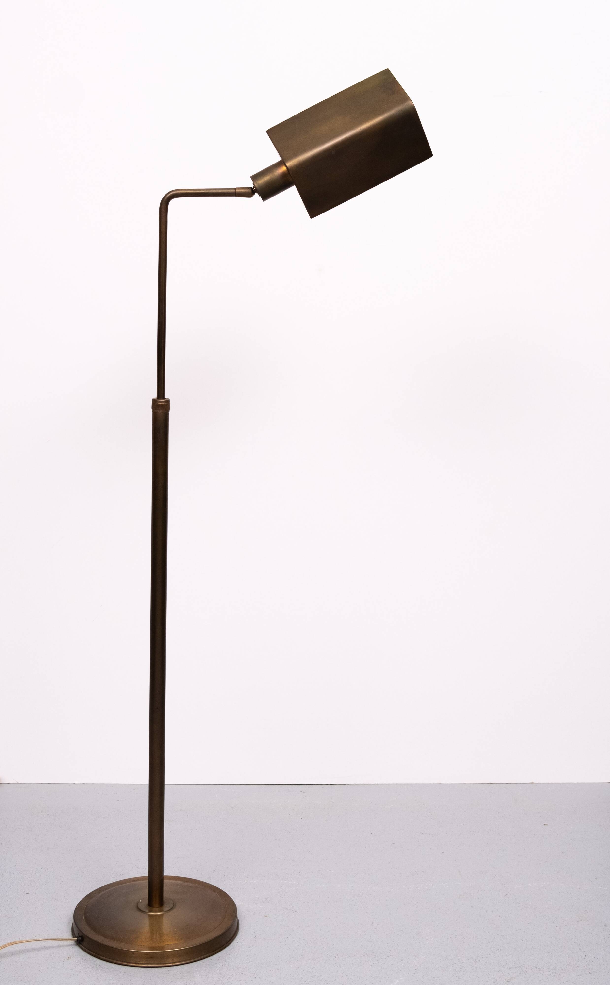 Heca Edam Adjustable Floor Lamp 1970s Holland