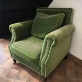 Vintage wheel armchair