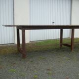 Brutalist farmhouse table