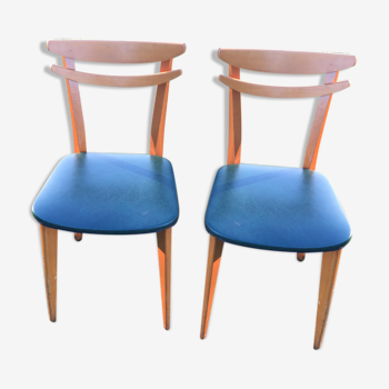 Paire de chaises scandinaves