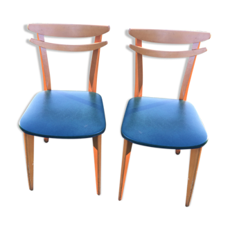 Paire de chaises scandinaves