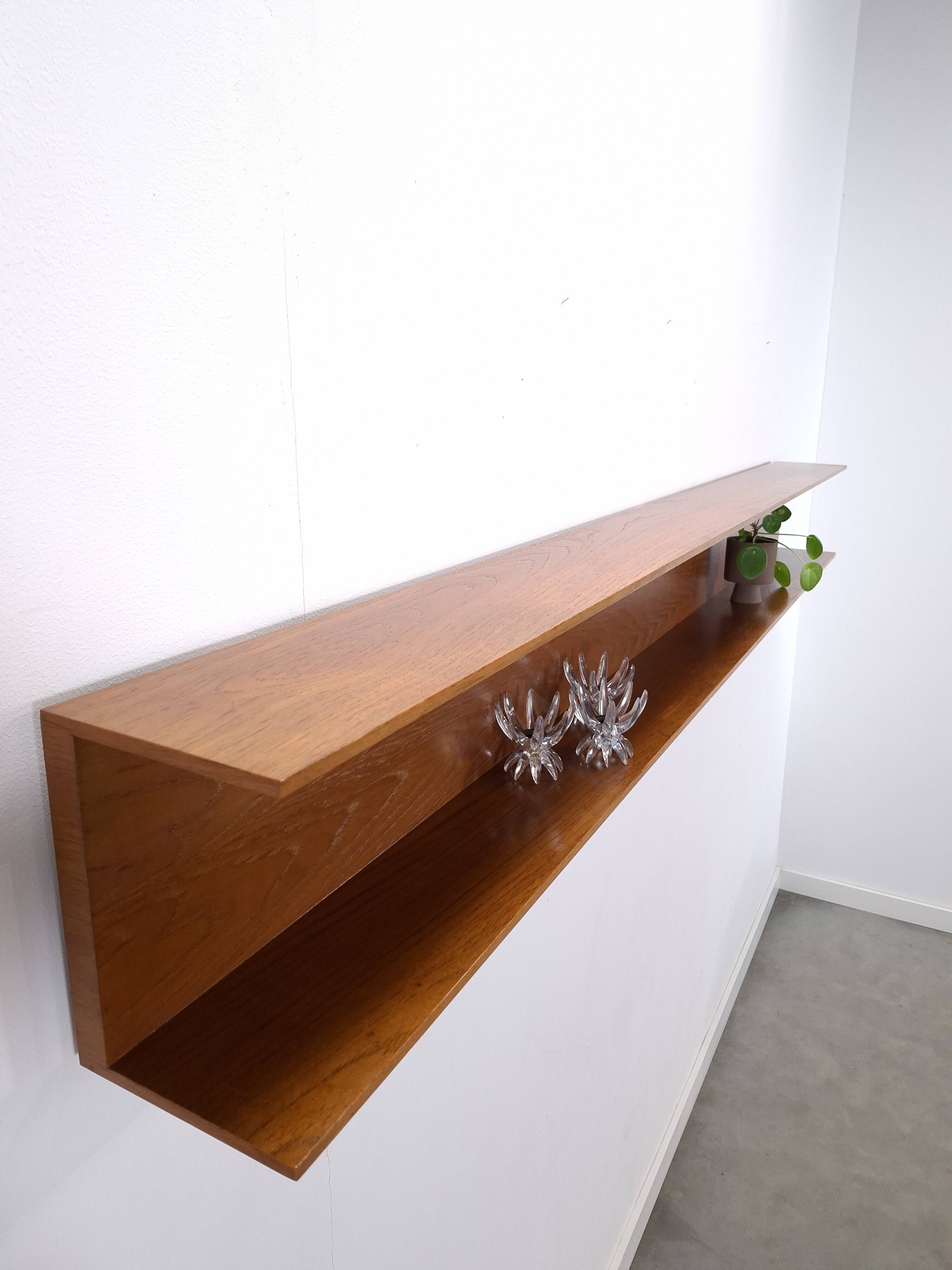 XL wandplank Walter Wirz Wilhelm Renz 240 cm, Wall Shelf
