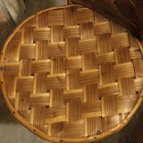 2 seventies palm tree chairs