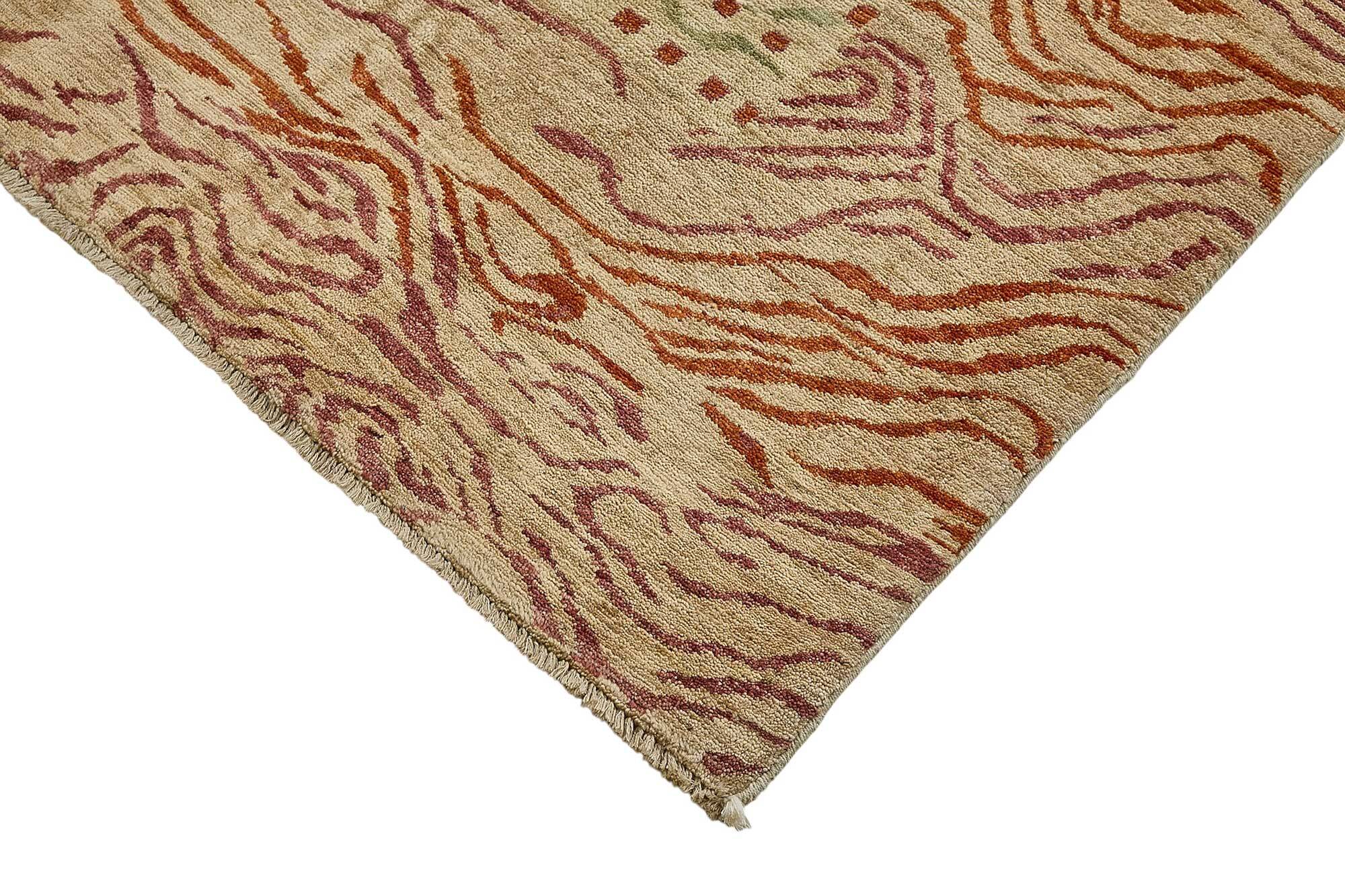 Tapis Oushak en laine noué à la main, 165 cm x 231 cm