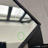 Art Deco wrought iron mirror