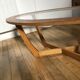 Oval coffee table