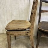 Series of 3 "taberna" chairs