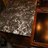 Louis XVI period light mahogany secretary