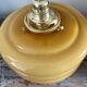 Pair of art deco opaline wall lights