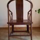 Pair of old Asian wooden armchairs