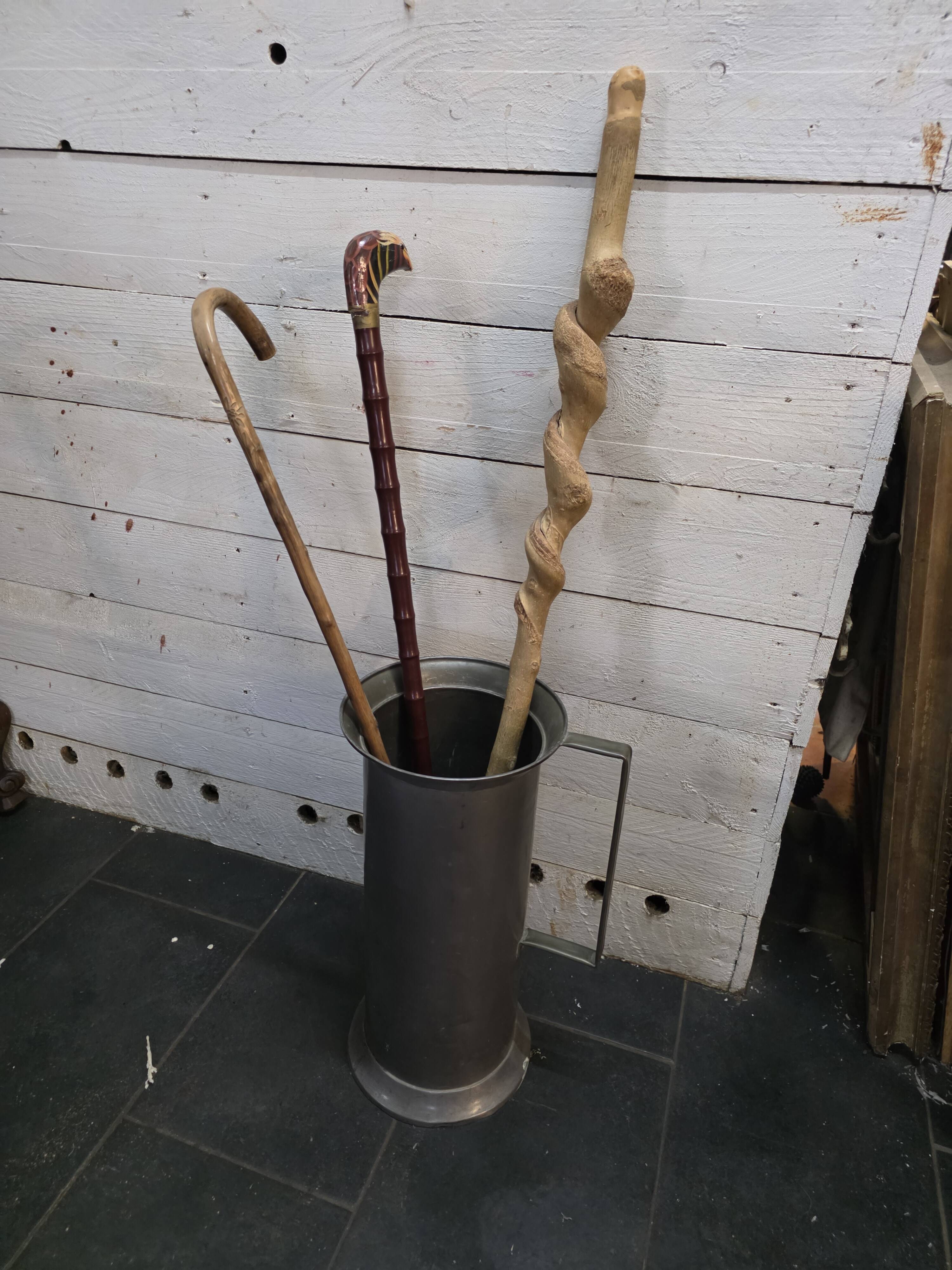 Umbrella stand and canes