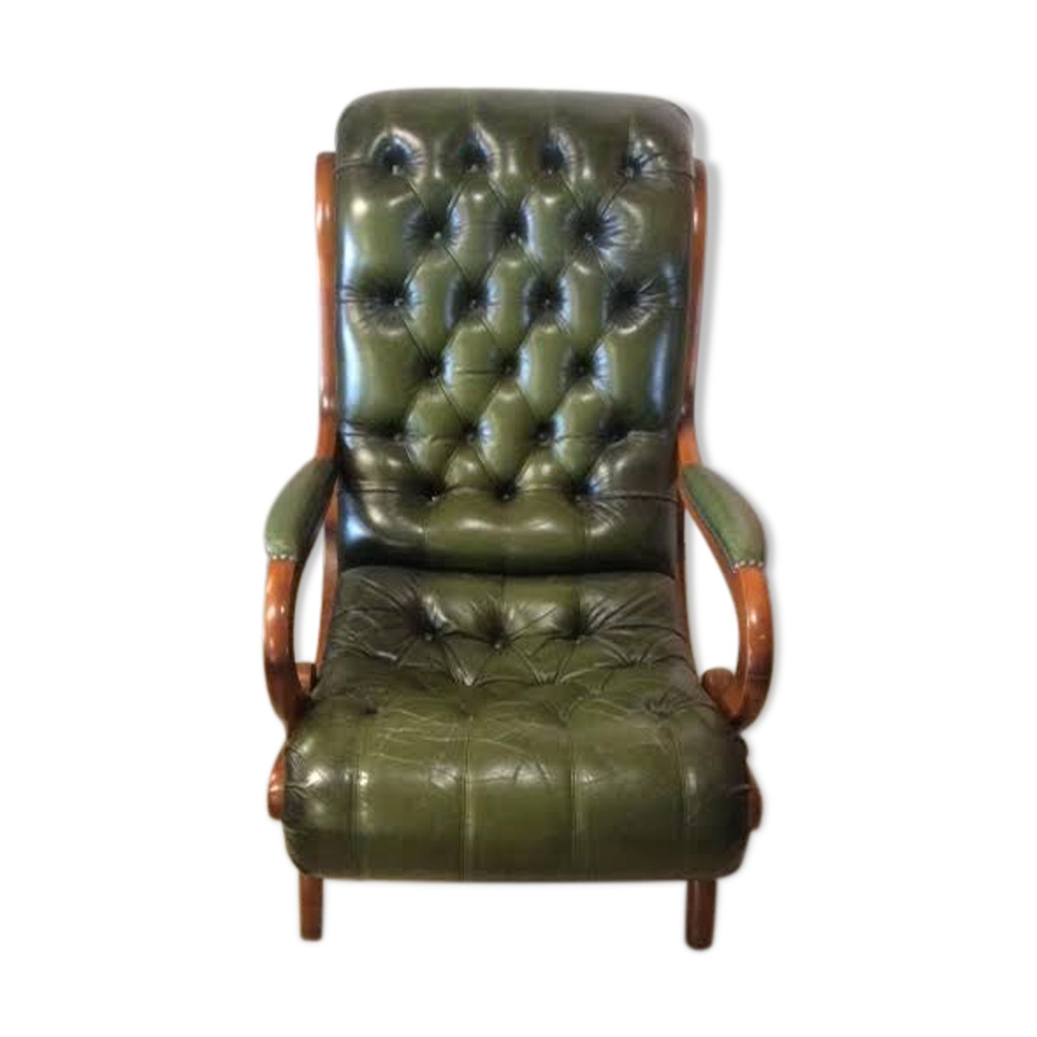 Chesterfield type armchair