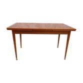 Table salle à manger avec rallonges vintage