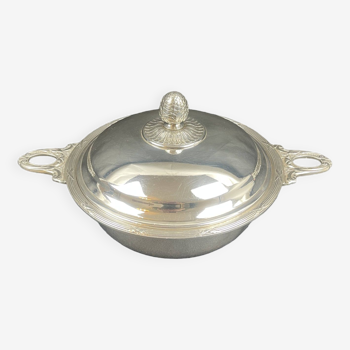 Christofle silver metal vegetable dish