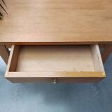 Wooden desk or table with compass legs