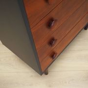 Teak chest of drawers, Danish design, 1970s, production: Denmark