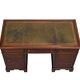 English mahogany desk, 1850s
