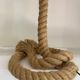 Cord lamp and cotton lampshade