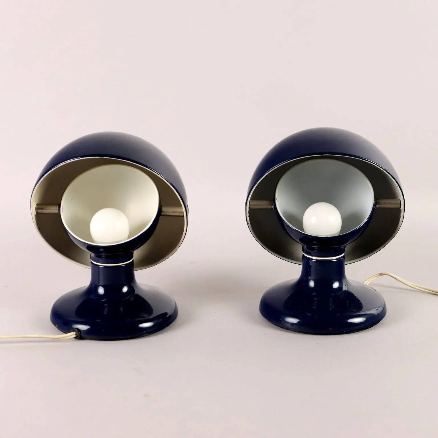 Flos Jucker 147, vintage design by Tobia Scarpa, metal, 1960s.