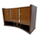 Art Decò Italian Walnut and Maple Sideboard, 1930s