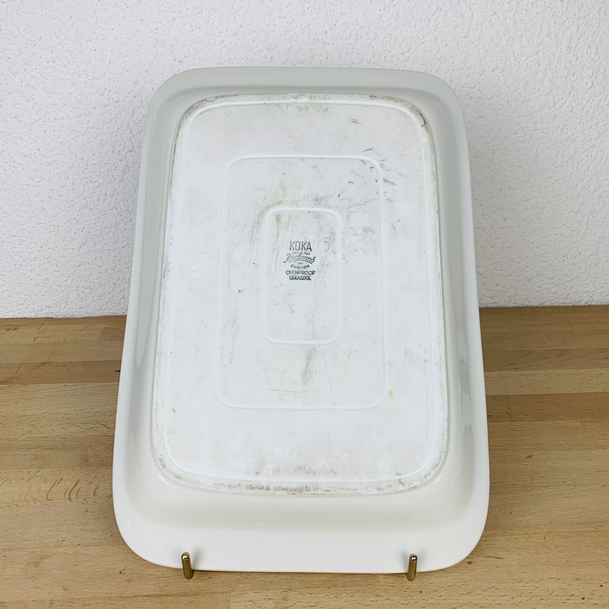 Koka ceramic dish by Rörstrand Sweden, Scandinavian
