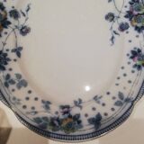 Plat ovale F & SONS Burslem