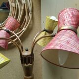 Vintage floor lamp with diabolos, 50s