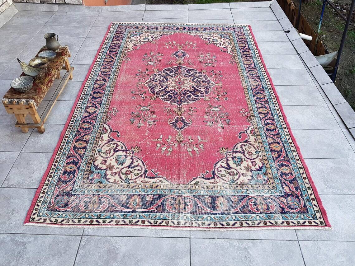 Geometric Turkish Anatolian Rug sku 2634