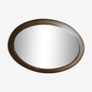 Miroir oval, 45x35 cm