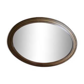 Miroir oval, 45x35 cm